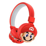 Audífonos Diadema Bluetooth De Mario Bros Para Niños Y Niñas