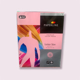 Papel Bond Spectra 75gr Color Rosa Carta 250 Hojas