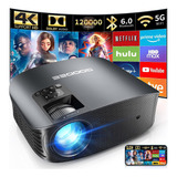 Proyector Goodee 4k Con Wifi Y Bluetooth Compatible, Fhd 1