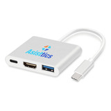 Adaptador Tipo C A Hdmi 4k Hub Cable Usb 3.1 Macbook Android