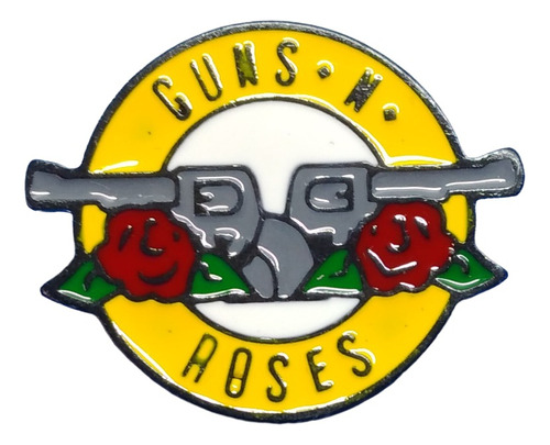 Guns-n-roses Prendedor Banda De Rock Tipo Pin Broche
