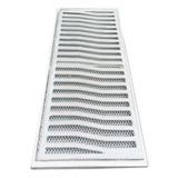 Ralo Grelha Linear 20x50 C/ Aro De Fixação Alm- 1pç 20x50