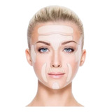 Máscara Anti Rugas Facial 16 Adesivos De Silicone Para Rosto