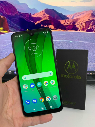 Celular Moto G7 Plus 64gb Libre Blanco