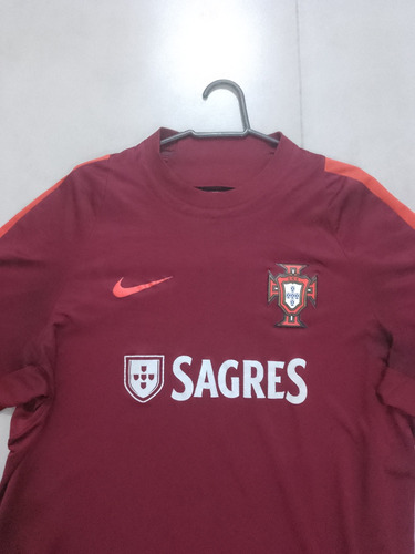 Camiseta Portugal Nike Manga Longa 18/19 Rara