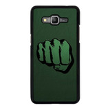 Funda Para Samsung Galaxy Hulk Verde Puño Marvel 