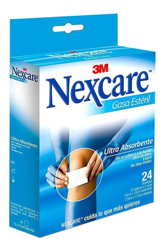 Gasa Esteril Nexcare X 144 Unds