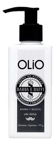 Crema De Afeitar Olio Barba E Baffi Barba Bigote X175gr Fragancia Menta