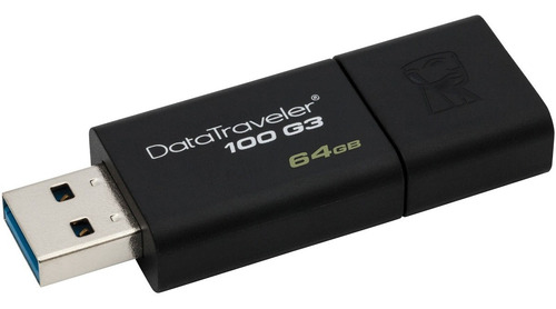 Kingston 64 Gb Datatraveler 100 G 3 Usb 3.1/3.0/2.0