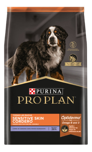 Proplan Adulto Sensitive Skin Cordero Todas Las Razas 7.5 Kg