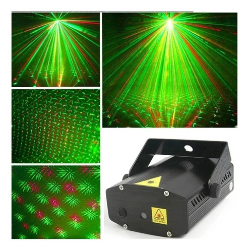Mini Laser Multipunto Lluvia  Eventos Dj Led En Caseros