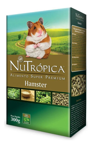 Ração Nutropica Hamster Natural Adulto 300g