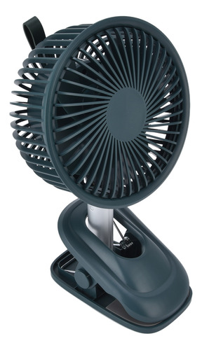 Ventilador Con Clip, Ajuste De 360 Grados, Carga Usb