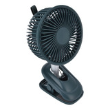 Ventilador Con Clip, Ajuste De 360 Grados, Carga Usb