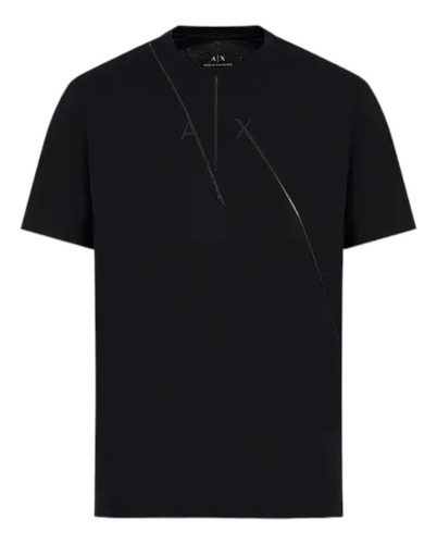 Camiseta Masculina Armani Exchange Logo A/x Transversal Nf