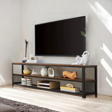 Wonder Comfort Soporte De Tv De Metal Con 2 Estantes