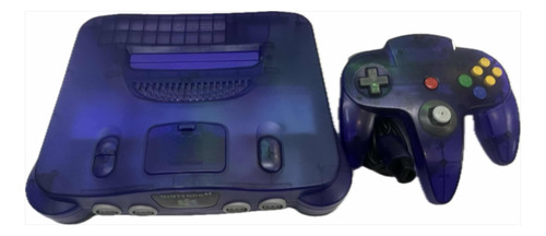 Consola Nintendo 64 Funtastic Series Grape Original Completa