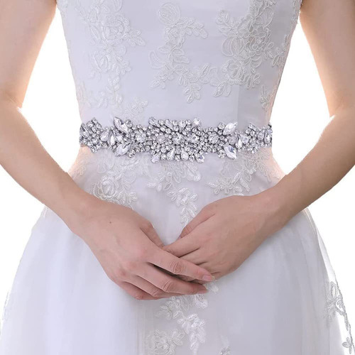 Vestido De Novia Con Accesorios De Boda Fash Belt