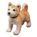 Yanxuan 25cm Reallife Akita Dog Peluche Relleno Realista