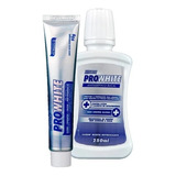 Kit Prowhite Gel Dental Y Enjuague Bucal Sin Alcohol Hnd