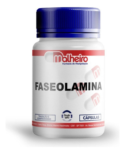 Faseolamina 500 Mg 120 Cápsulas