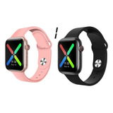 Reloj Inteligente De 2 Piezas Compatible Con Ios Y Android