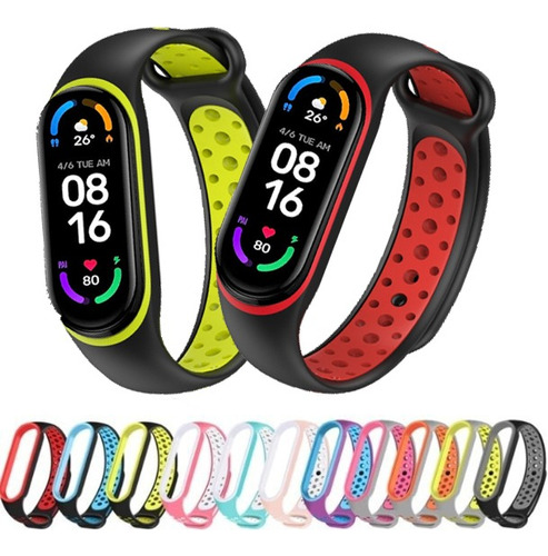 Pack 2 Correa Malla Para Reloj Smart Band 5 6 Band 7 Sport