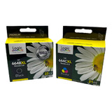 Pack 2 Cartuchos Tinta Negro/color 664xl V.2.0 Envio Gratis