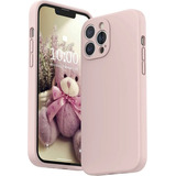 Carcasa Silicona Slim Antihuellas Para iPhone 13 /pro /max Color Rosa iPhone 13 Pro Max