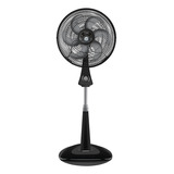 Ventilador Pedestal Silence Repelente 18 PuLG T-fal Ve77a0x0 Cantidad De Aspas 6 Color De La Estructura Negro Color De Las Aspas Gris Diámetro 50 Cm Frecuencia 60 Material De Las Aspas Plástico