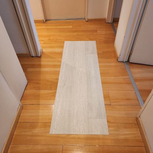 Alfombra Vinílica 50x150 Madera Cocina Baño-pasillo-balcón