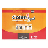  Tintura Liquida Color-1 Castaño Caja X - Ml