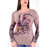 Sweater Piel Mono Moda Total Calidad Premium Torre 7081