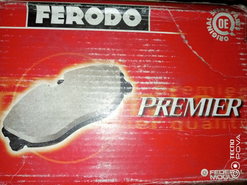 Pastilla De Freno Fdb598/honda Civic 1.6-prelude2.0/ Delt Foto 2