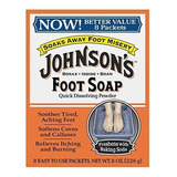 Johnsons Jabón Para Pies En Polvo, 8 Paquetes