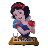 Kit 25 Centros De Mesa Branca De Neve, Adesivo Fotográfico 