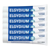 Pack 6 Elgydium Blanqueador Pasta Dental 75ml Dentifrico