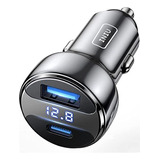 Iniu Usb C Car Charger, 66w Total [usb C+usb A] Car Charger