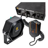 Soundalert Kit De Sirena Policial De Emergencia De 100w, [al