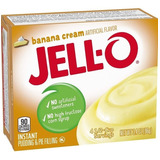 Jello Pudding En Polvo Mix Pudin Sabor Banana Crem Importado