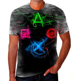 Camiseta Camisa Game Jogo Play 2 X Box Plastation Nitedo K03