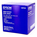 10 Cinta Original Erc-38b Epson Bk Tmu Tm It Tm-u200d 300a 3