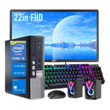 Pc Dell Optiplex Sff Core I5 16g 256g Ssd Monitor 22 Sonido