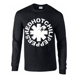 Playera Red Hot Chili Peppers, Cuello Redondo Manga Larga