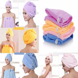 Pack X 3 Gorro Turbante Para Ducha Secador Protector Cabello