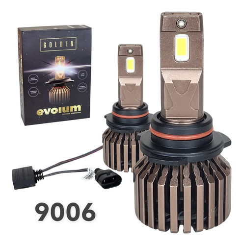 Kit Focos Hiperled 22000 Lumenes Luz Blanca Evolum Golden