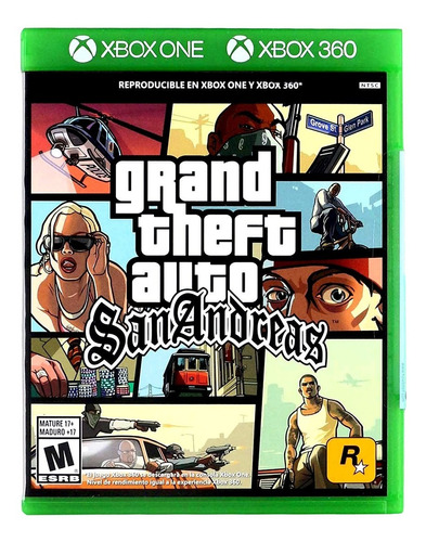 Grand Theft Auto San Andreas Xbox One / Xbox 360 Nuevo