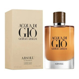 Giorgio Armani Acqua Gio Absolu 125ml Edp - Envio Gratis!