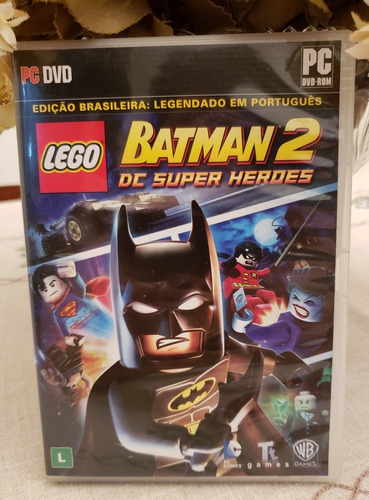 Jogo Game Lego Batman 2 Super Heroes Pc Midia Fisica