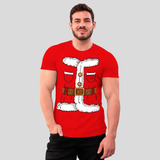 Playera Navidad - Hombre - Traje De Santa